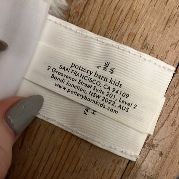 Pottery Barn Kids Rachel Zoe Giraffe Lovey Thumbie Blankie Security Blanket - Picture 6 of 10